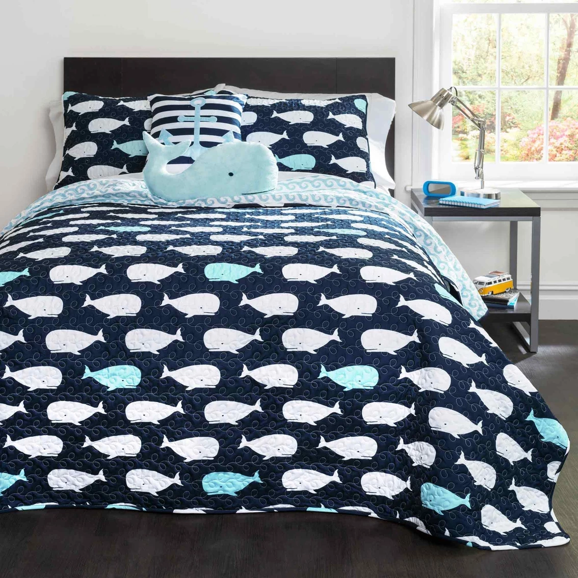 Buy ???? Lush Decor Whale Quilt Set ????