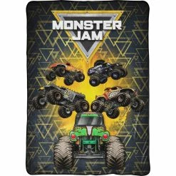 Discount ???? Monster Jam MJ Life 62 X 90 Blanket ????