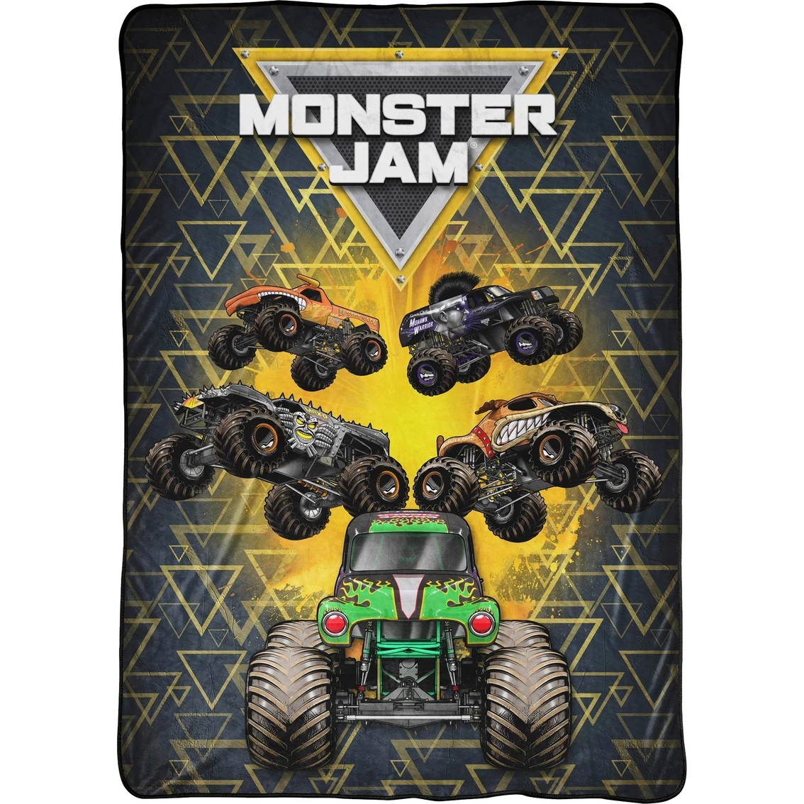 Discount ???? Monster Jam MJ Life 62 X 90 Blanket ????