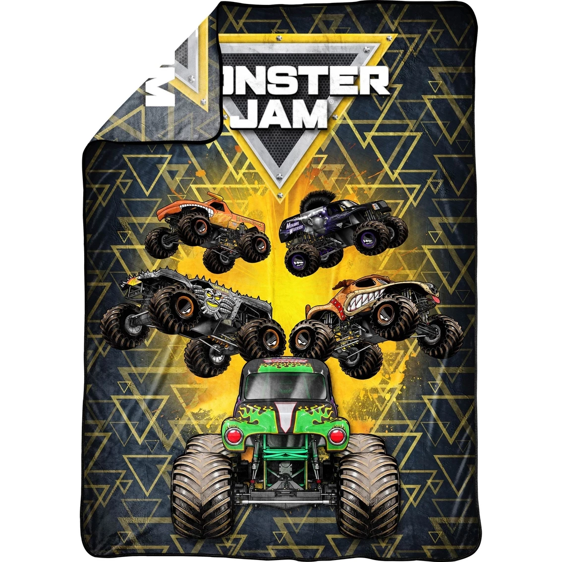 Discount ???? Monster Jam MJ Life 62 X 90 Blanket ???? - Image 2