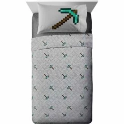 Outlet ???? Minecraft Good Vs Bad Twin Sheet Set ????