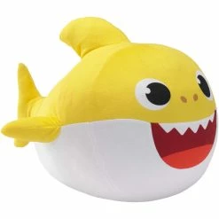 Buy ???? Pinkfong Baby Shark Yellow Cuddle Pillow ????