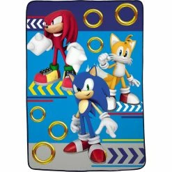 Discount ???? Sega Sonic The Hedgehog Sonic Speed Stars Blanket ????