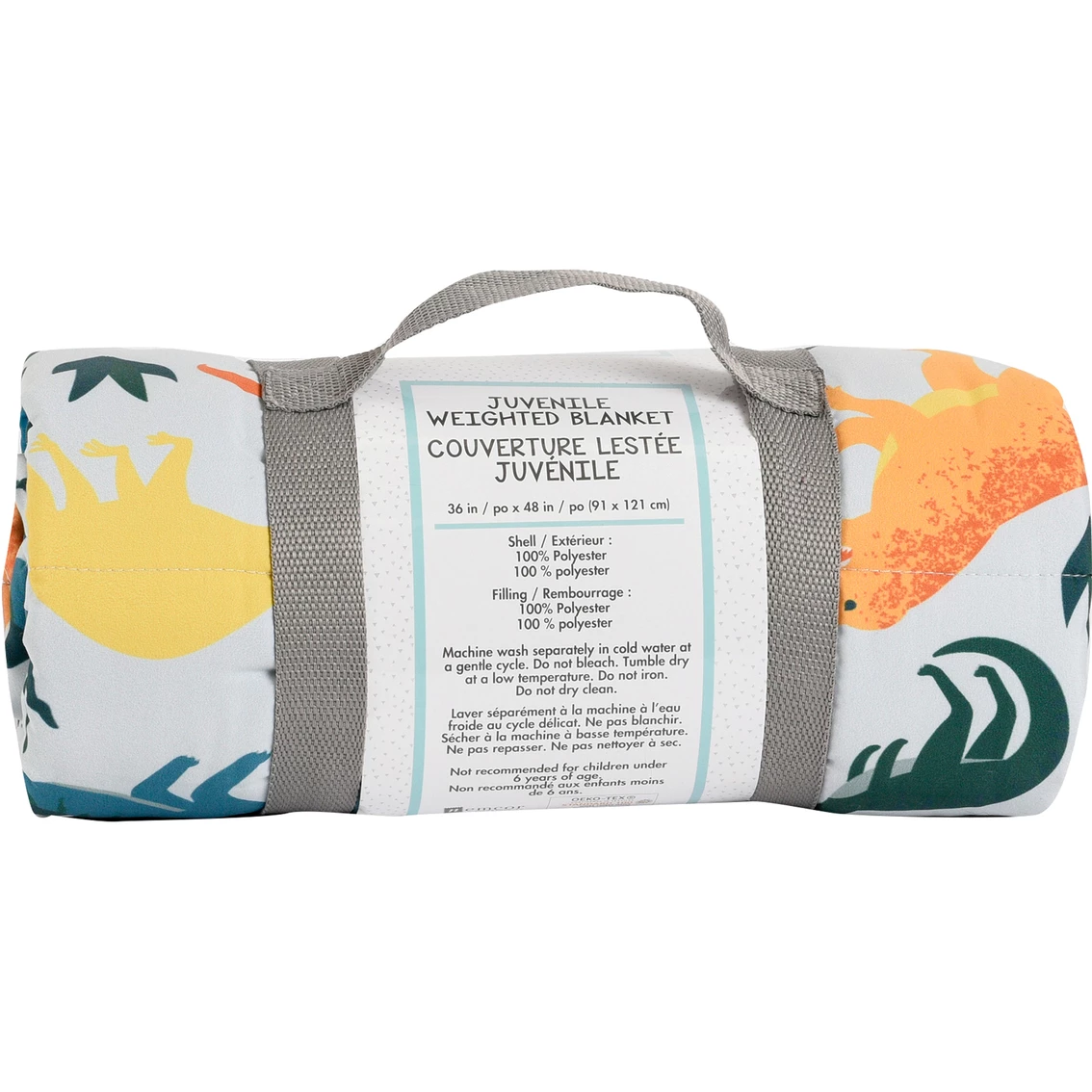 Best Sale ???? Haven By Nemcor Dino Weighted Blanket 5 Lb. ???? - Image 2