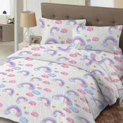 Best Sale ❤️ Simply Perfect Microfiber Sheet Set Cloud ⭐