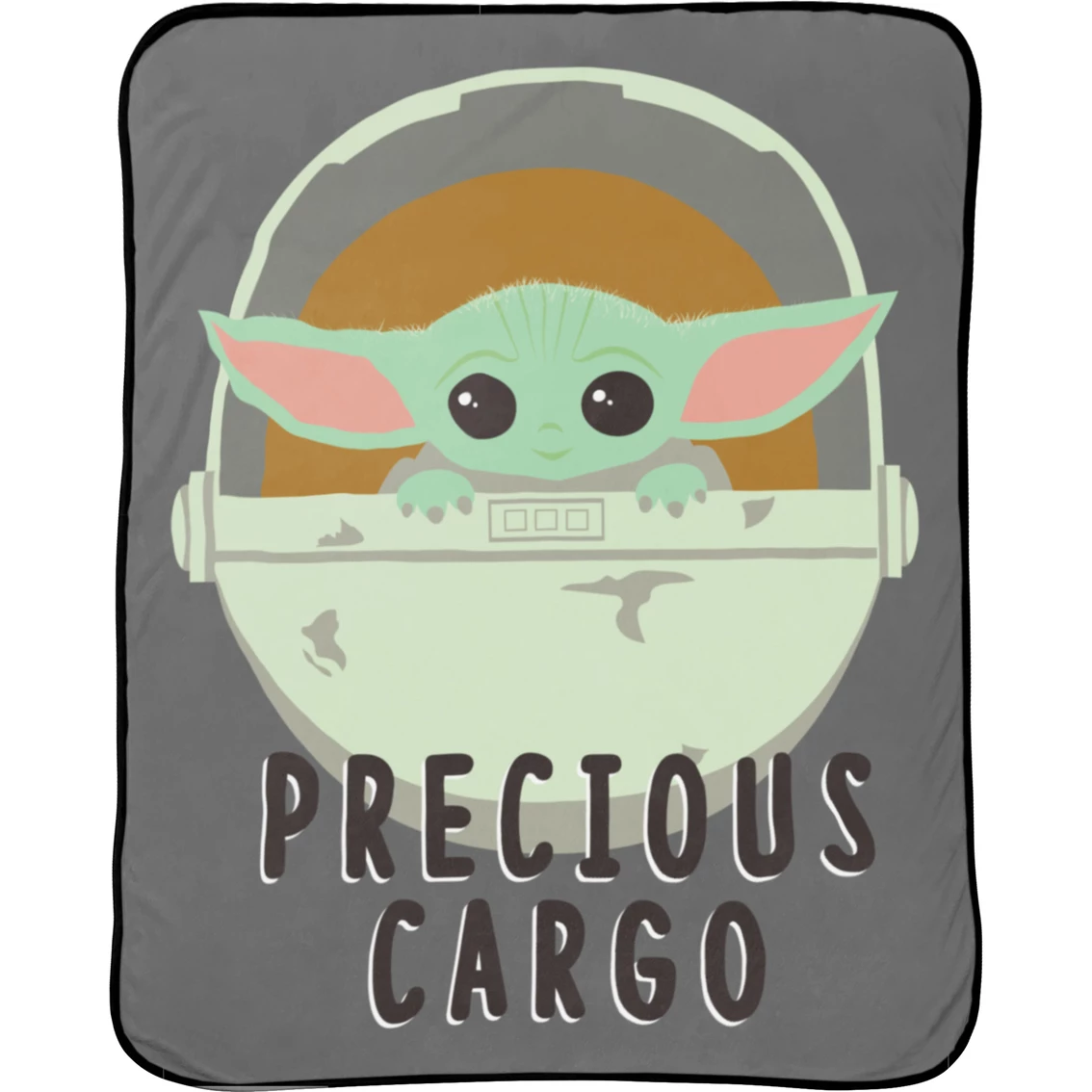 Best deal ???? Disney Star Wars The Mandalorian Curious Child Throw ????