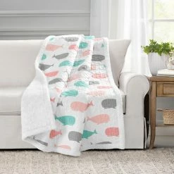 Best deal ???? Lush Decor Whale Sherpa Throw ⭐