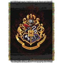 Coupon ❤️ Northwest Harry Potter Hogwarts Woven Tapestry Throw ❤️
