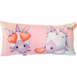 New ???? Haven By Nemcor Unicorn Emoji 18 X 36 In. Plush Body Pillow ????