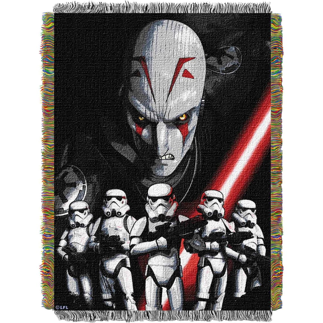 Brand new ???? Northwest Star Wars Rebel Storm Woven Tapestry Throw ????