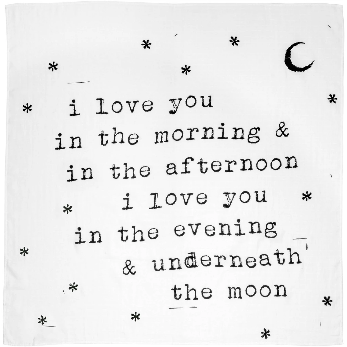 Cheap ✨ Stephen Joseph Gifts Muslin Sentiment Love You Blanket ????