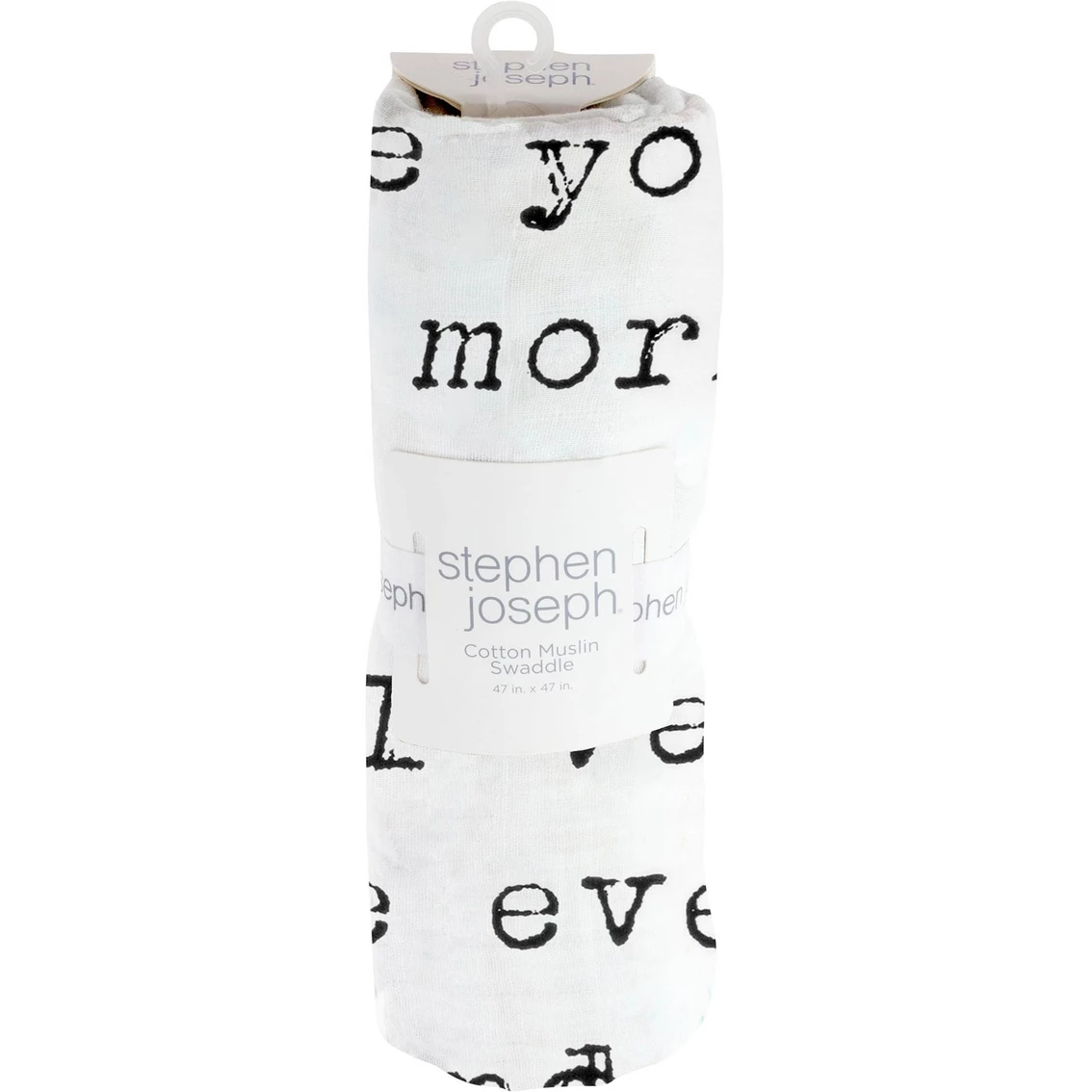 Cheap ✨ Stephen Joseph Gifts Muslin Sentiment Love You Blanket ???? - Image 2