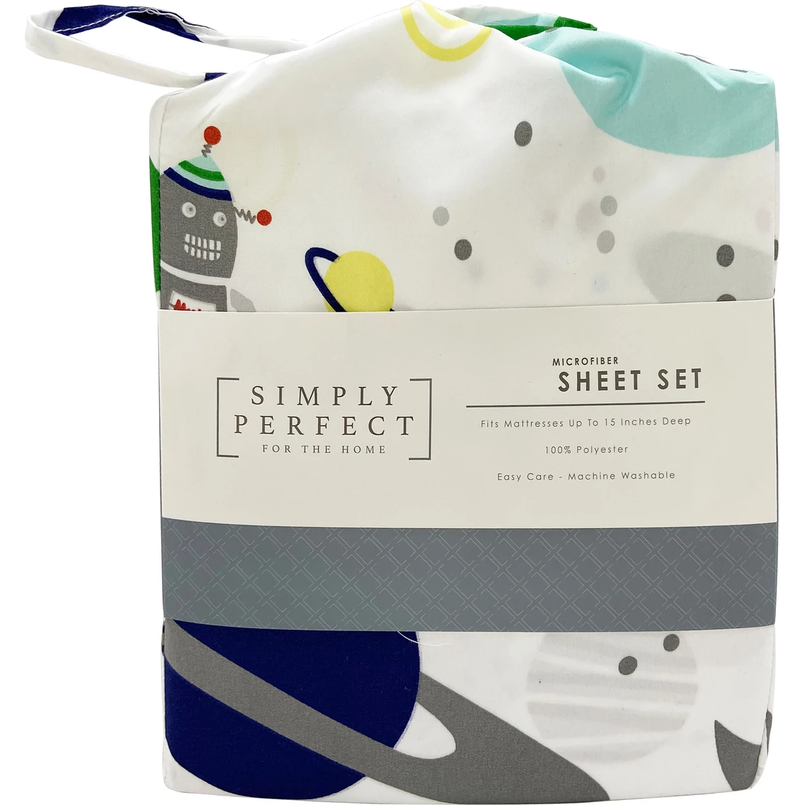 Buy ❤️ Simply Perfect Microfiber Sheet Set Space ???? - Image 2