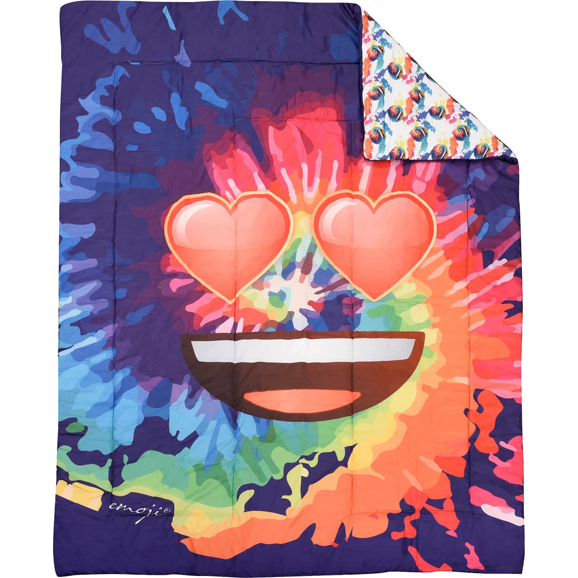 Hot Sale ???? Haven By Nemcor Emoji Tie Dye Twin Bedding 4 Pc. Set ???? - Image 5