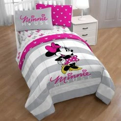 Discount ???? Disney Minnie Go With The Bow Twin Comforter ????