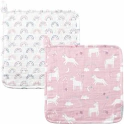 Deals ???? Stephen Joseph Gifts Stephen Joseph Unicorn Muslin Washcloth 2 Pk. ⌛