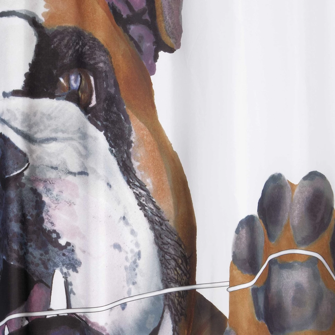 Budget ???? Allure Floss ???? Dog Shower Curtain ???? - Image 3