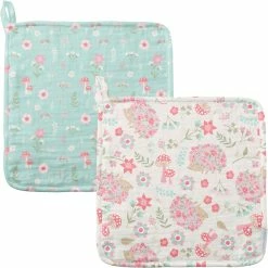 Outlet ???? Stephen Joseph Gifts Stephen Joseph Hedgehog Muslin Washcloth 2 Pk. ????