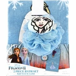 Best Sale ???? Disney Frozen 2 Pc. Bath Towel And 3D Loofah Set ????