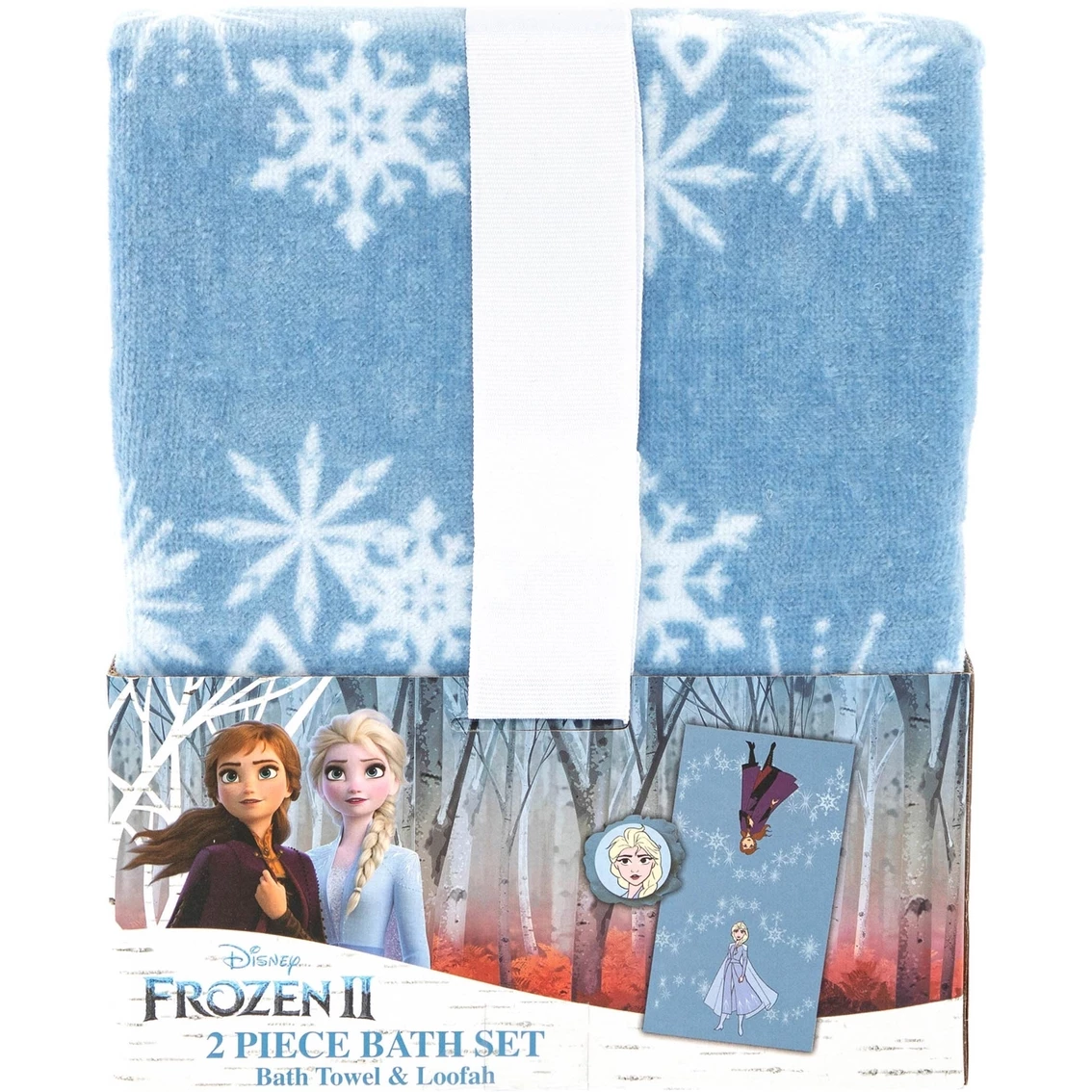 Best Sale ???? Disney Frozen 2 Pc. Bath Towel And 3D Loofah Set ???? - Image 2