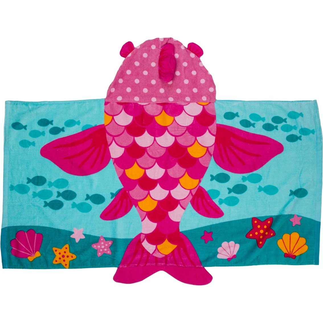 Discount ???? Stephen Joseph Gifts Fish Hooded Towel ???? - Image 4