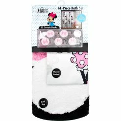 Outlet ⌛ Disney Minnie Mouse Bath 14 Pc. Set ????