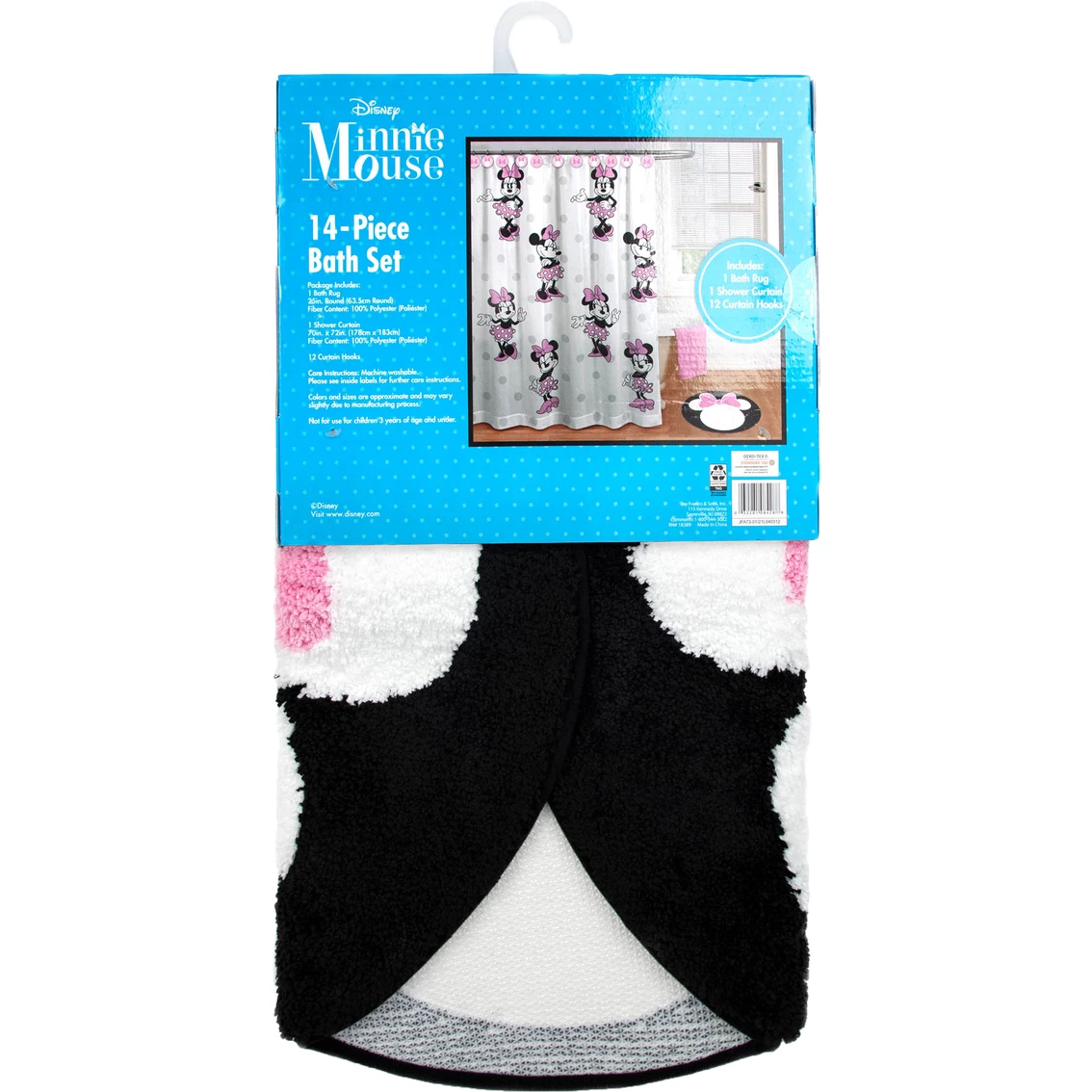 Outlet ⌛ Disney Minnie Mouse Bath 14 Pc. Set ???? - Image 2