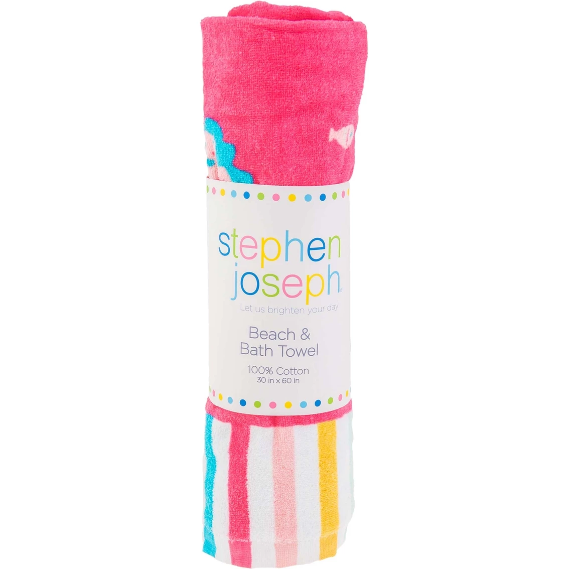 Budget ???? Stephen Joseph Gifts Stephen Joseph Beach And Bath Towels Mermaid ???? - Image 2