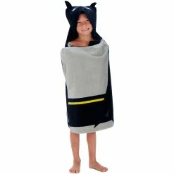 Best Pirce ???? Warner Brothers Batman Logo Hooded Towel Wrap ????