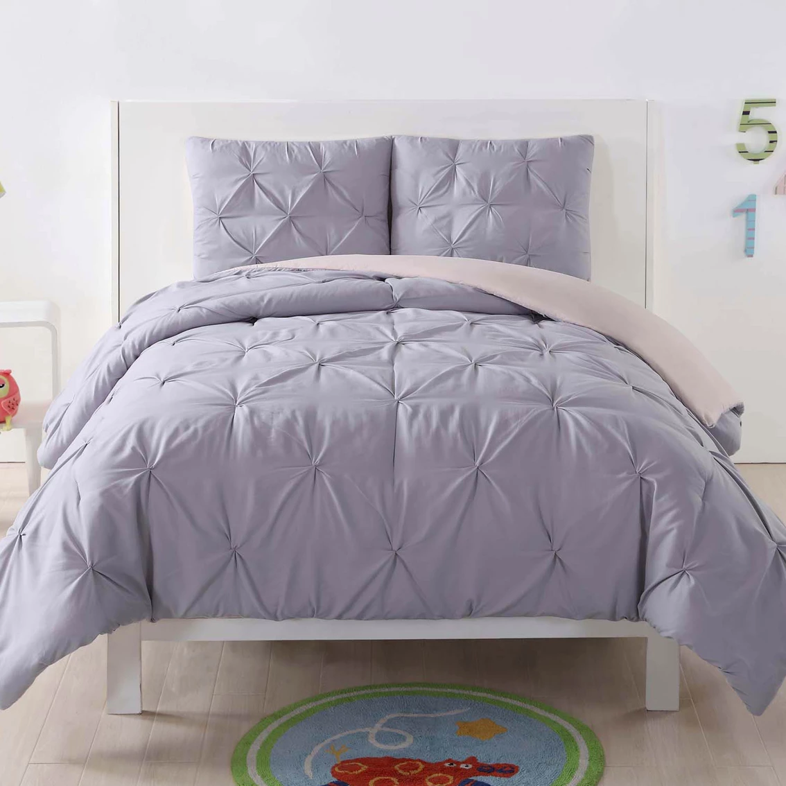 Best Sale ⭐ My World Pleated Comforter Set ⌛ - Image 3